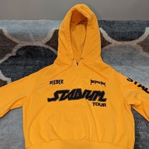 Justin Bieber Stadium Tour Hoodie  Women's SZ Large